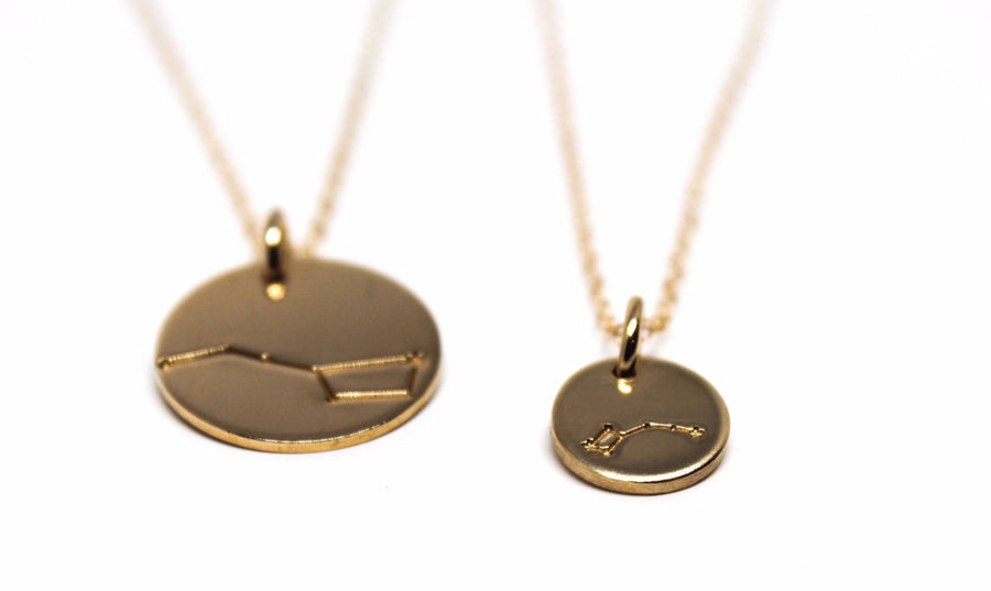 Big and Little Dipper Necklace Set