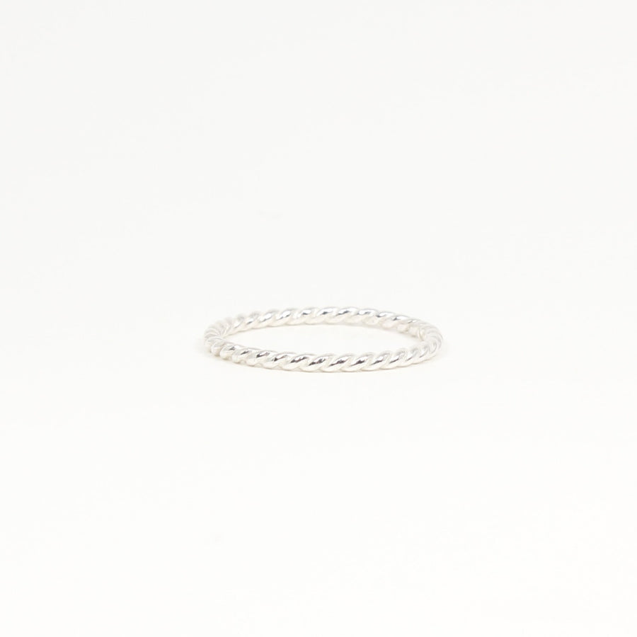 Silver Twist Ring