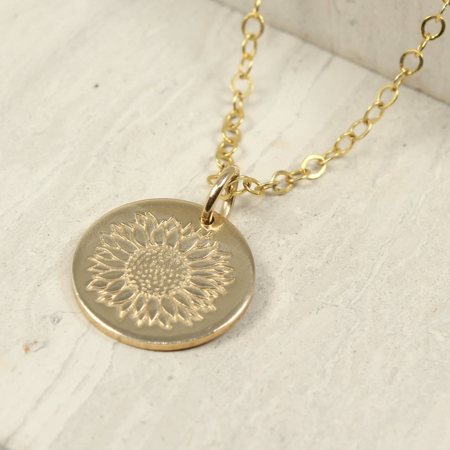 Sunflower Necklace