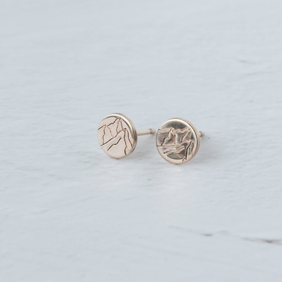 Tiny Mountain Range Studs