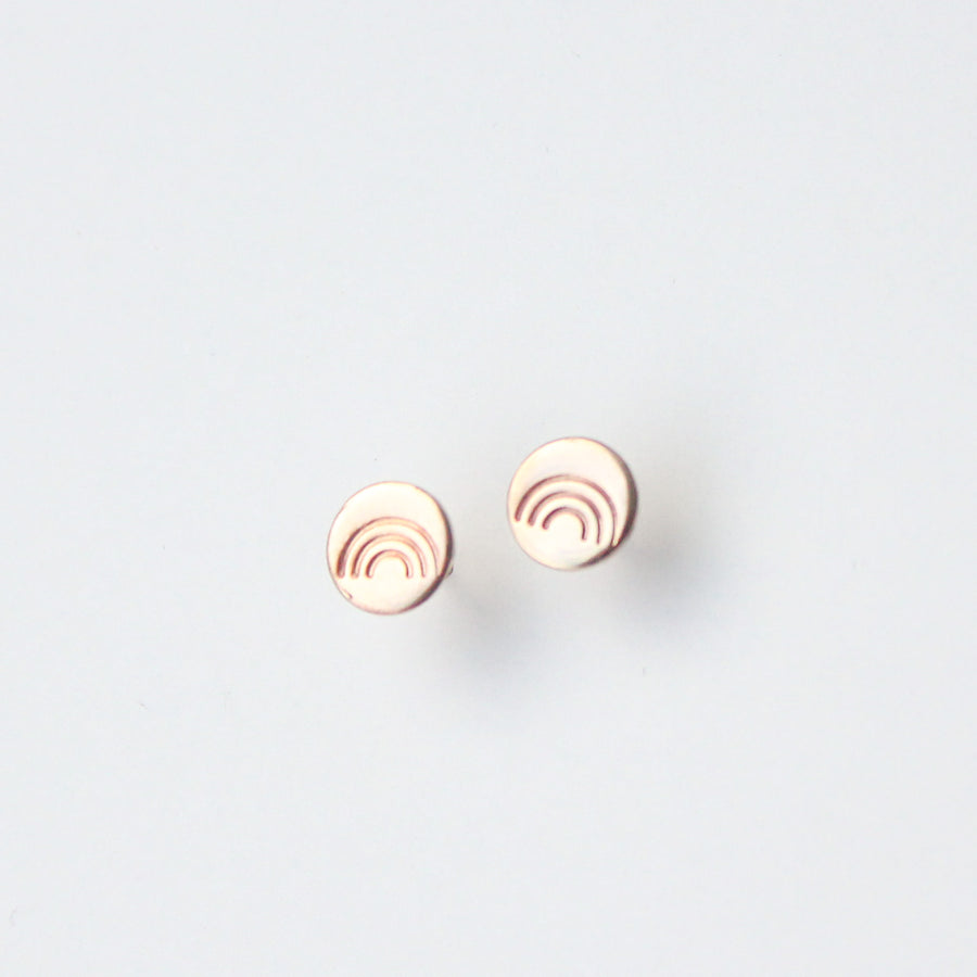 Simple Rainbow Studs