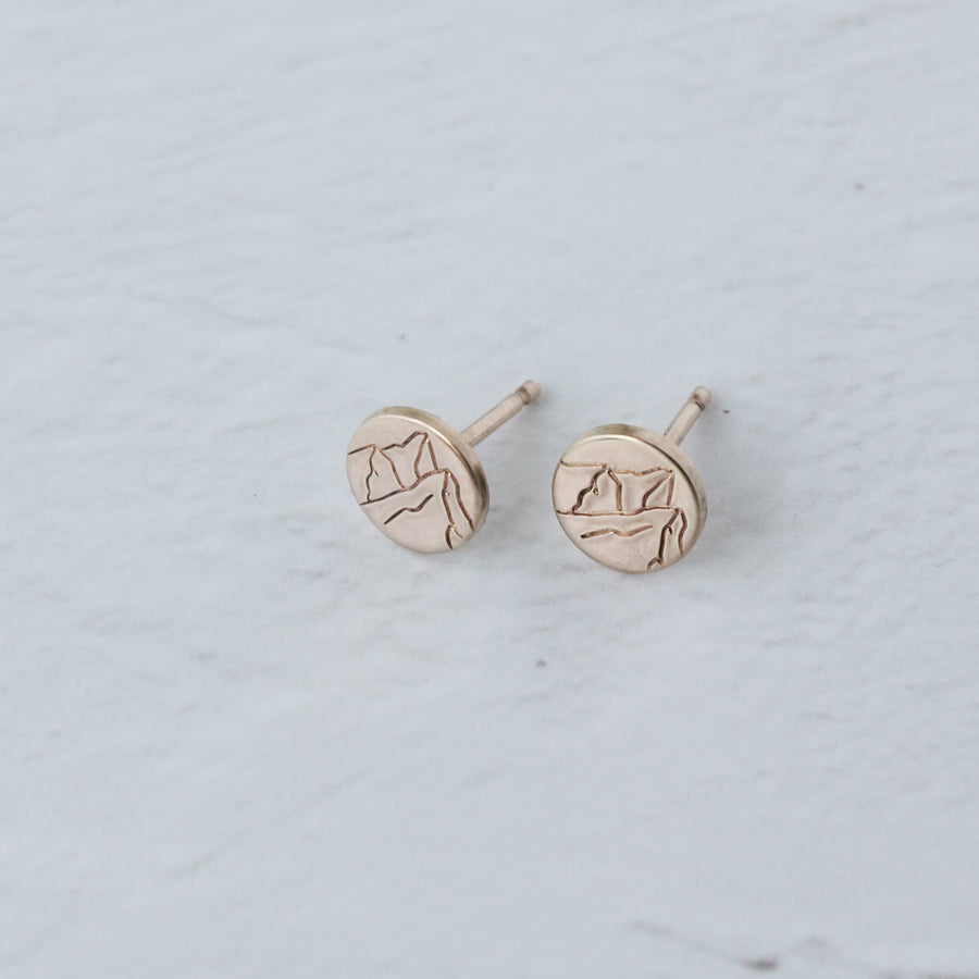 Tiny Mountain Range Studs