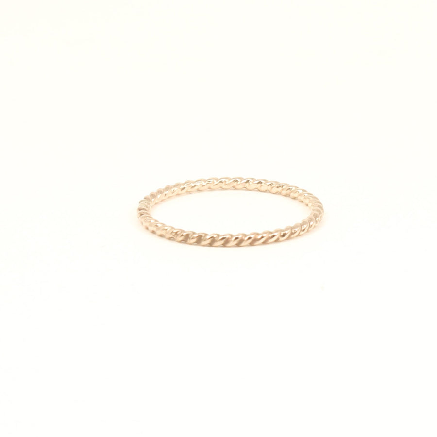 Gold Twist Ring