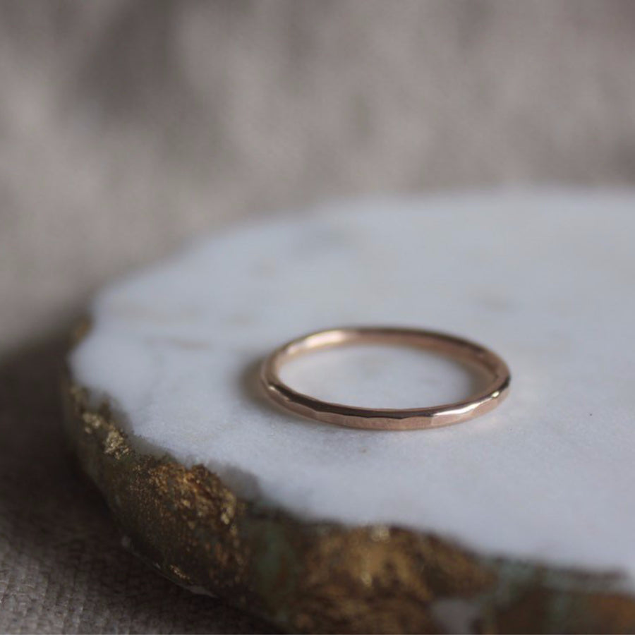 Gold Stacking Ring