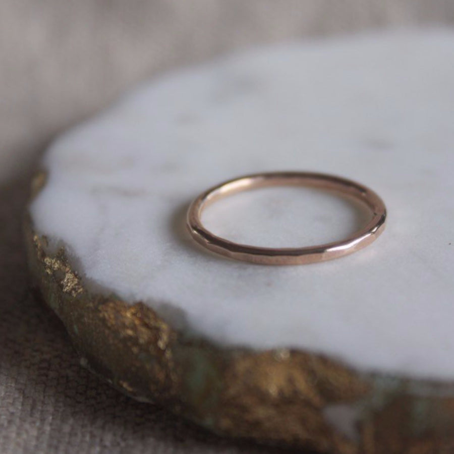 Gold Stacking Ring